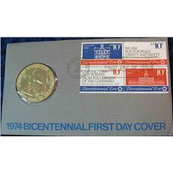 1018. 1974 Bicentennial Bronze Medal.