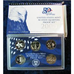 1102. 2000S US Proof Quarter Set. Original as Issued.