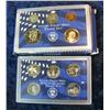 Image 1 : 1104. 2000S US Proof Set. Water Damage to Box Coins Look Fine.