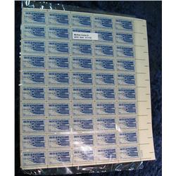 1116. 1907-1957 Oklahoma Statehood 3c Stamps