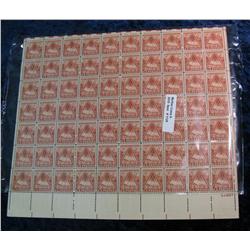 1128. Mint Sheet of 70 3c Fort Bliss Centennial Stamps.