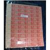 Image 1 : 1137. Mint Sheet of 50 3c American Heritage Stamps.