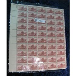 1148. Mint Sheet of 50 3c Lewis Cark Exposition Stamps.