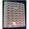 Image 1 : 1148. Mint Sheet of 50 3c Lewis Cark Exposition Stamps.