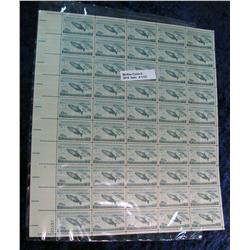 1152. Mint Sheet of 50 3c Wildlife Conservation Stamps.