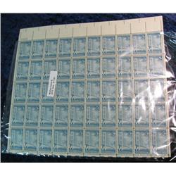 1157. Mint Sheet of 50 3c Makinac Bridge Stamps.