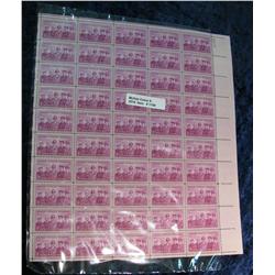 1159. Mint Sheet of 50 3c Armed Force Reserve Stamps.