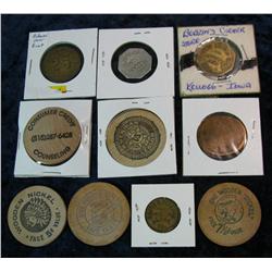 1173. Bobzins Corner, Kellogg, Ia., & (9) other Goodfors