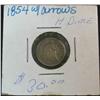 Image 1 : 1239. 1854 Arrows Liberty Seated Half Dime. G.