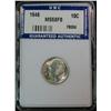 Image 1 : 1399. 1946 P Roosevelt Dime. Slabbed MS 68FB.