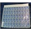 Image 1 : 1471. Mint Sheet of  "1957 Steel Centennial"  .03c Stamps. (face value $1.50)