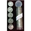 Image 2 : 1484. Roll of (40) 1960 era BU Jefferson Nickels. Some exhibit a little