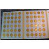 Image 2 : 1489. 1909-40 Partial Set of Lincoln Cents in a Whitman folder. (77 pcs.)
