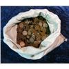 Image 1 : 1504. Unsorted hoard of 3,161 U.S. Wheat Cents in a bag.
