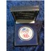 Image 1 : 1537. 1999 U.S. American Eagle Silver Colorized Dollar in velvet-lined