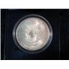 Image 2 : 1537. 1999 U.S. American Eagle Silver Colorized Dollar in velvet-lined