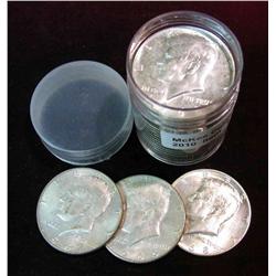 1553. (20) Mixed date and grade 40% Silver U.S. Kennedy Half Dollars.