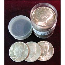 1554. (10) 1976D BU, (2) 69D AU, (2) 64P AU-BU, & (6) 64D AU Kennedy Half Dollars.