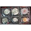 Image 1 : 1620. 1961 Denver U.S. Mint Set. In original cellophane as issued.