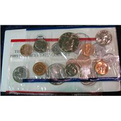 1654. 1989 U.S. Mint Set. Original as issued.