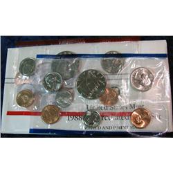1670. 1988 U.S. Mint Set. Original as issued.