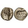 Image 1 : Roman Coins: Roman Empire - Denario. Acuñada el 11-10 a.C. AUGUSTO. Anv.: AVGVSTVS DIVI. F. Cabeza d