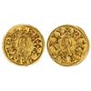Image 1 : Visigothic Coins - Triente. RECAREDO I (586-601). ISPALI (Baética). Anv.: RECCREDVS RE. Rev.: PIVS I
