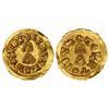 Image 1 : Visigothic Coins - Triente. GUNDEMARO (610-612). TOLETO (Carthaginensis). Anv.: GVNDEMRVS REX. Rev.: