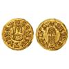 Image 1 : Visigothic Coins - Triente. SISEBUTO (612-621). EMERITA (Lusitania). Anv.: :SESIBVTVS REX (dos C con