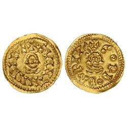 Visigothic Coins - Triente. SUINTHILA (621-631). CORDOBA (Baética). Anv.: SVINTHIIR (invertida) I RE