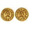Image 1 : Visigothic Coins - Triente. CHINDASVINTO (642-653). AURENSE (Gallaecia). Anv.: CHENDSVINTVS R. Rev.: