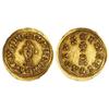 Image 1 : Visigothic Coins - Triente. ERVIGIO (680-687). EMERITA (Lusitania). Anv.: IDINMNERVIGIVS . Rev.: EME