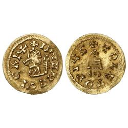 Visigothic Coins - Triente. EGICA (687-702). TOLETO (Carthaginensis). Anv.: IDINMEGIC. Rev.: TOLETO 