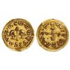 Image 1 : Visigothic Coins - Triente. EGICA y VITIZA (694-702). TARRACONA (Tarraconensis). Anv.: NP.N.N.EGICR.