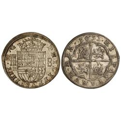 Spanish Monarchy: Philip Iv - 8 Reales. 1632. SEGOVIA. R. Acueducto de dos pisos de dos arcos. Valor