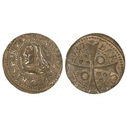Spanish Monarchy: Charles Ii - Croat. 1687. BARCELONA. Pátina. (Ligeramente descentrada). Ba-1144; C