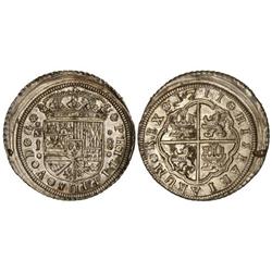 Spanish Monarchy: Philip V - 8 Reales. 1711. MADRID. J. U en PHILIPPUS e HISPANIARUM. Brillo origina