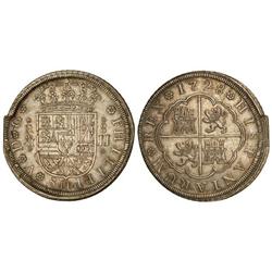Spanish Monarchy: Philip V - 8 Reales. 1728. MADRID. J.J. (Final de riel. Pequeñas grietas en anvers
