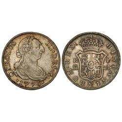 Spanish Monarchy: Charles Iii - 4 Reales. 1775. MADRID. P.J. Pátina irisada. Cal-1107. MBC+. 