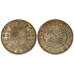 Spanish Monarchy: Charles Iii - 8 Reales. 1762. MADRID. J.P. Pieza tipo. Parte de brillo original. P