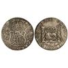 Image 1 : Spanish Monarchy: Charles Iii - 8 Reales. 1766. MÉXICO. M.F. Columnario. Restos de pátina irisada. (