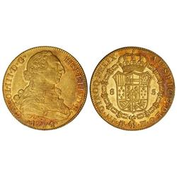 Spanish Monarchy: Charles Iii - 8 Escudos. 1774. MADRID. P.J. Brillo original. Punto entre ensayador