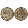 Image 1 : Spanish Monarchy: Elisabeth Ii - 10 Reales. 1860. MADRID. Pátina. (Leves golpecitos en canto). Cal-2