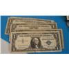Image 1 : Five $1 Silver Certificates