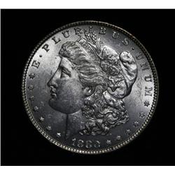 1880-p Morgan Dollar $1 Grades ms64
