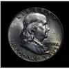 Image 1 : 1950-p Franklin Half Dollar Grades Select Uncirculated ms63