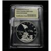 Image 1 : 2005-p Marine Corp 230th Anniversary Proof Commemorative Dollar Graded PR70 DCAM