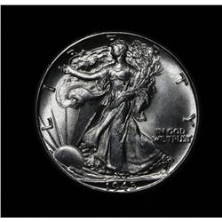 1945-d Walking Liberty Half Dollar Grades Gem Uncirculated ms65