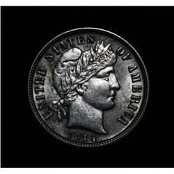 1914-d Barber Dime 10c Grades Select Uncirculated ms63