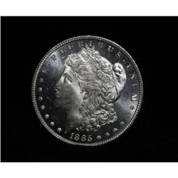 DMPL 1885-p Morgan Dollar Grades Gem Uncirculated ms65 DMPL